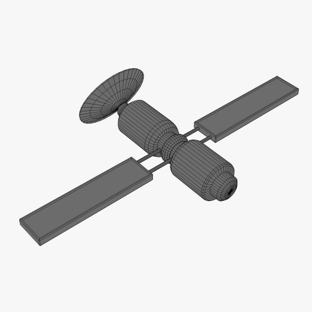Satellite 3d Model