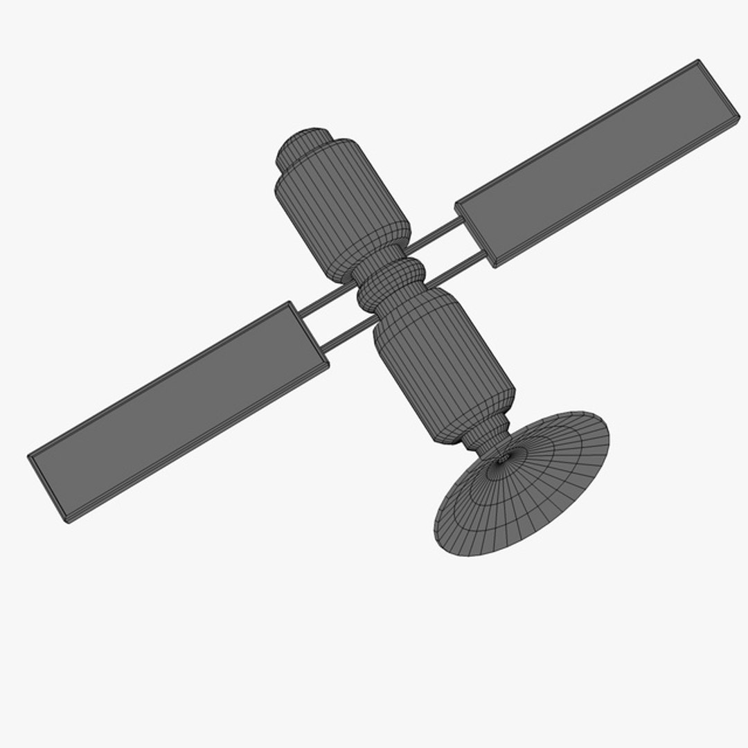 Satellite 3d Model