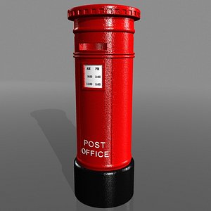 post box 3d max
