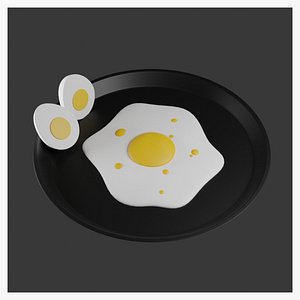 3D Cooking Egg