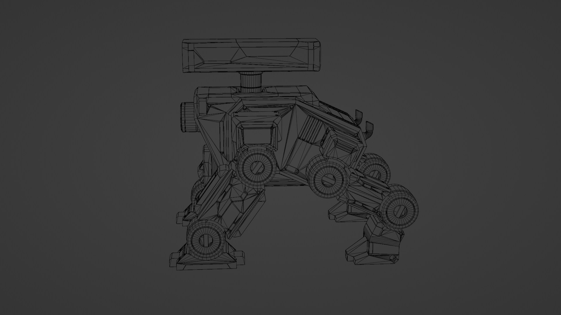 3D Rocket Robot Dog Low-poly - TurboSquid 2271883