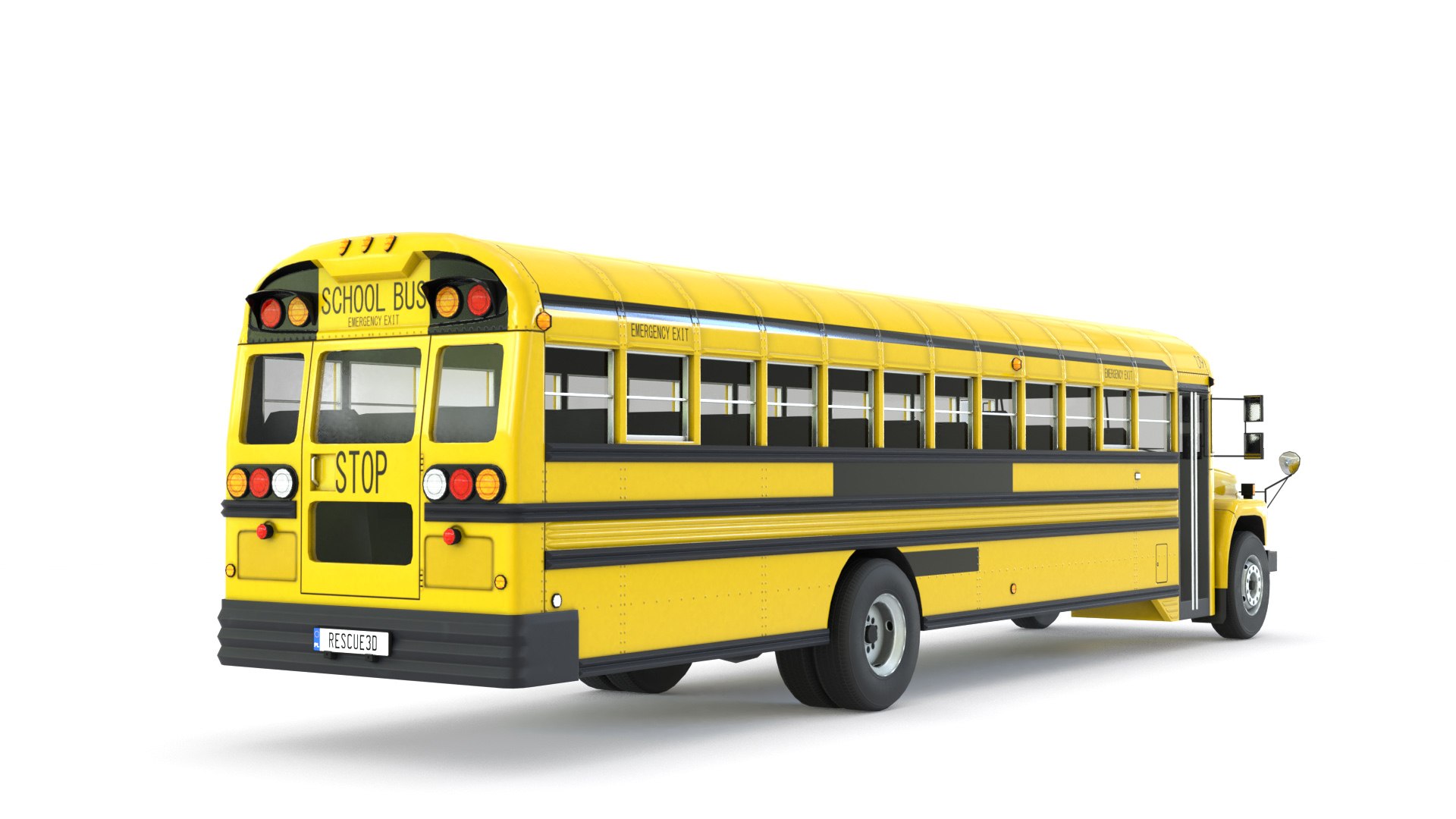 School Bus Model - TurboSquid 1660127