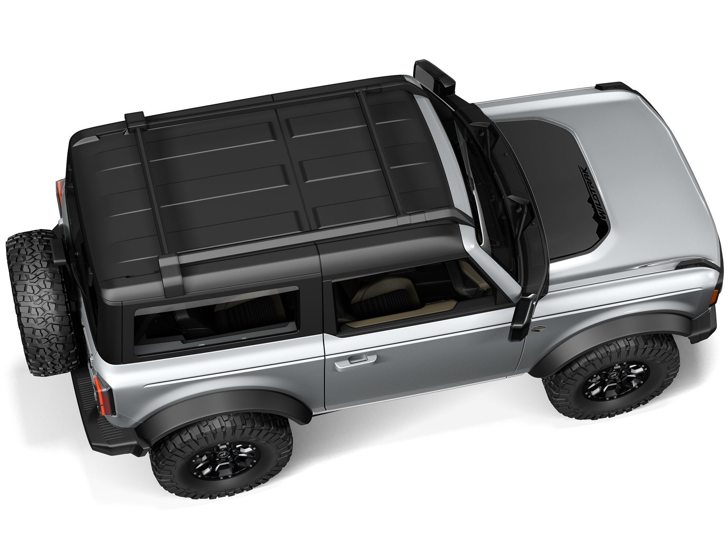 3D Model Ford Bronco Wildtrak 2-door 2021 - TurboSquid 2222010