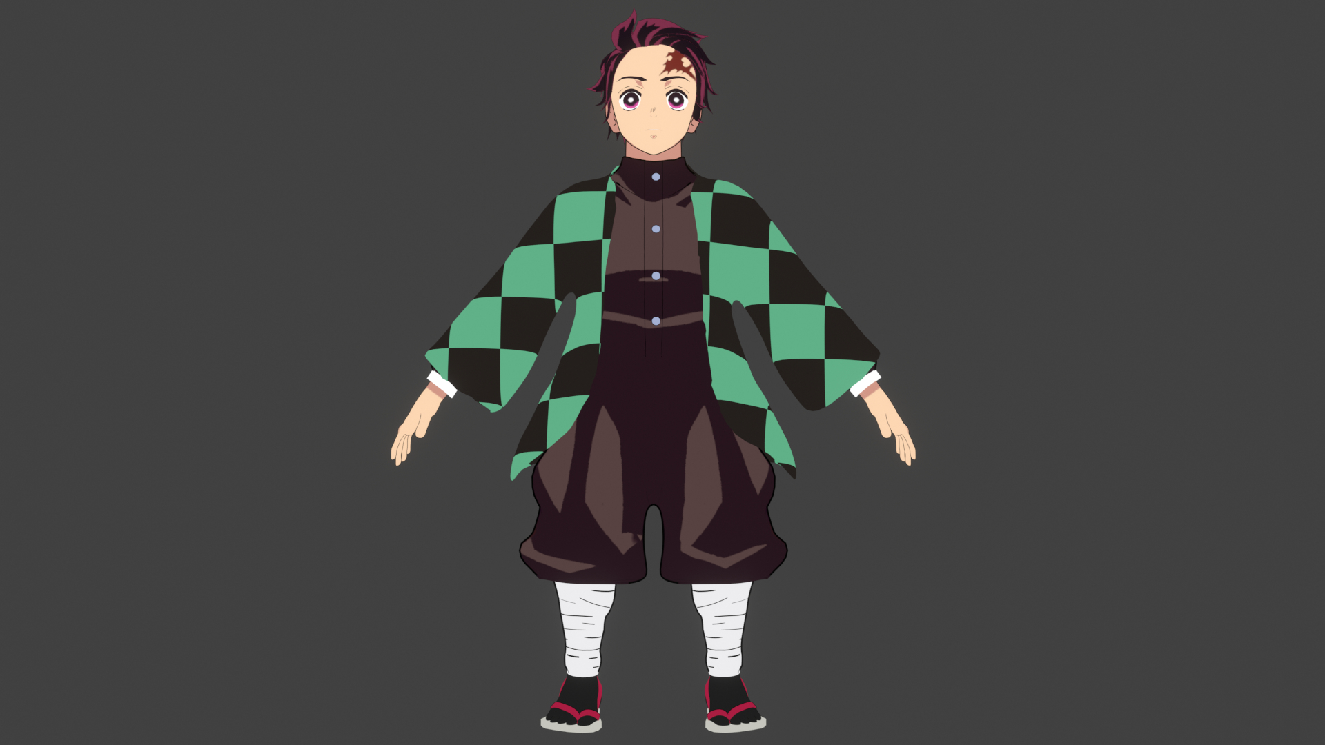 STL file TANJIRO KAMADO - KIMETSU NO YAIBA - DEMON SLAYER