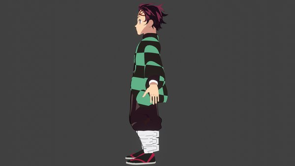 STL file TANJIRO KAMADO - KIMETSU NO YAIBA - DEMON SLAYER