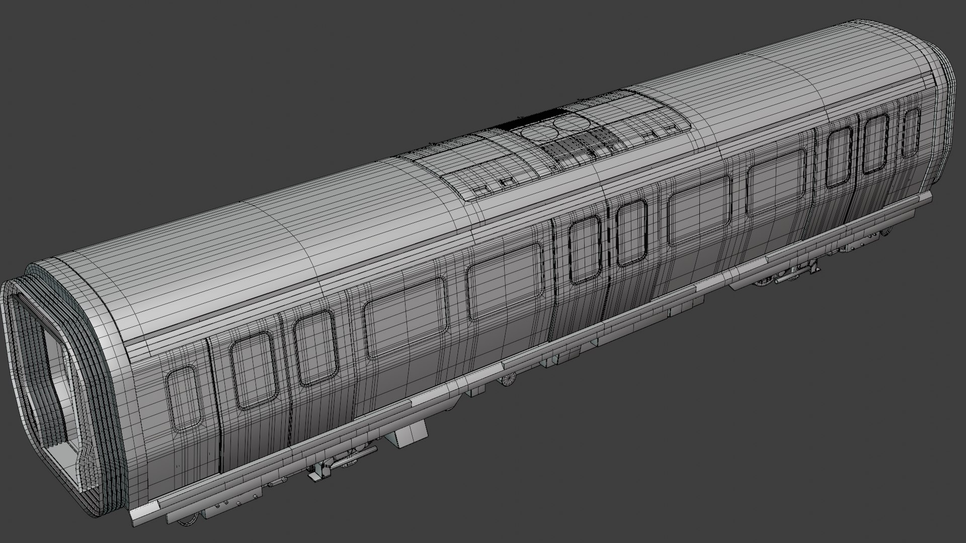 3D London Metro Middle Coach - TurboSquid 2188342