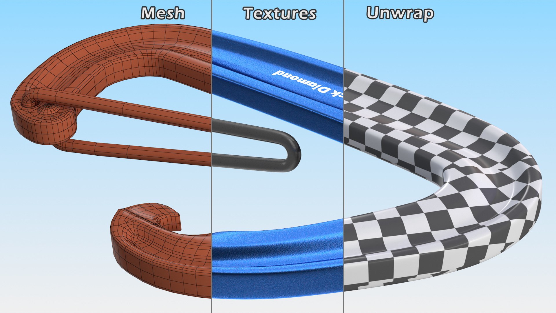 3D model Black Diamond MiniWire Carabiner Open Blue https://p.turbosquid.com/ts-thumb/lY/FVD0q1/Dv/blackdiamondminiwirecarabineropenbluemb3dmodel014/jpg/1641764699/1920x1080/fit_q87/91218ae297068d5f6f2d9a0872d22bc8405a3206/blackdiamondminiwirecarabineropenbluemb3dmodel014.jpg