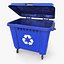 Contenedor de basura v2 desgastado