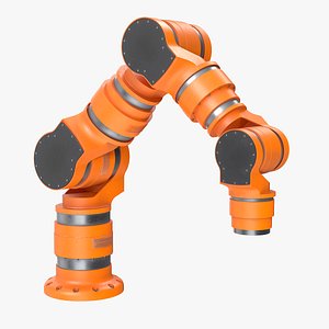Robotic Arm 3 Orange