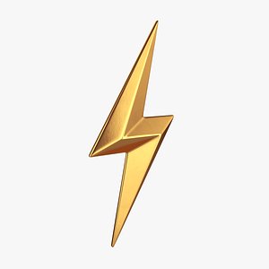 lightning symbol 3D model