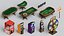 Megacolección de accesorios para máquinas recreativas de pinball