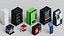 Megacolección de accesorios para máquinas recreativas de pinball