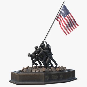 3D Marine Corps War Memorial