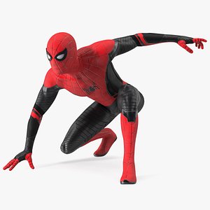 Spider Man Rigged for Cinema 4D 3D