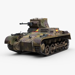 Panzer I Breda 3D