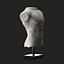 Torso masculino de mármol