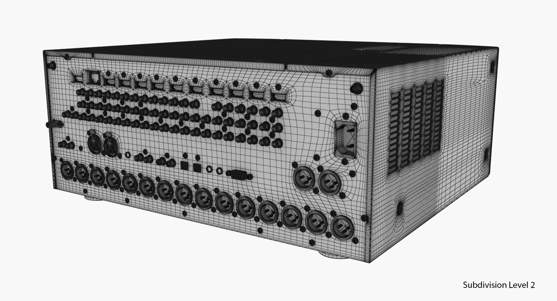 3D model marantz receiver https://p.turbosquid.com/ts-thumb/lY/U3deDZ/w26Du83j/wiresmooth_2/png/1539810263/1920x1080/fit_q87/de0218e163882153c074f4595717781134fc1fe8/wiresmooth_2.jpg