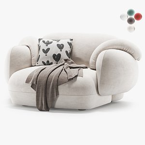 Tofu 1 Seater Arm chair