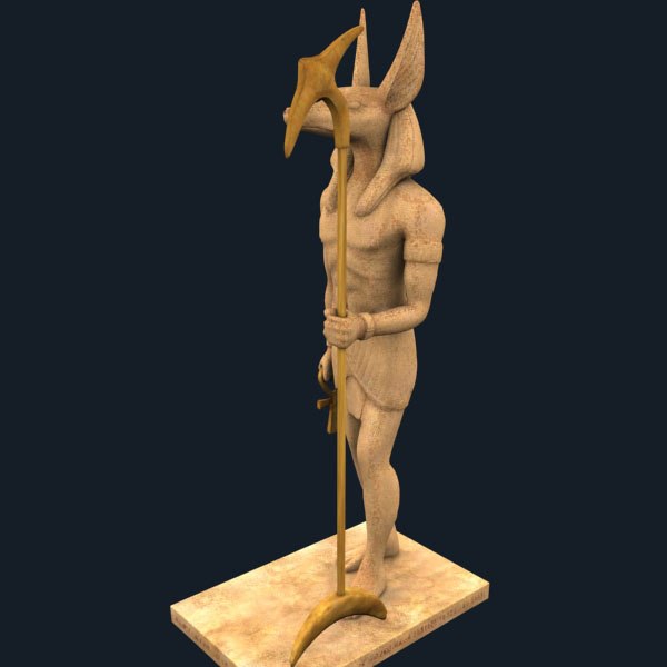 3d model sphinx ram