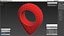 Red Map Pointer