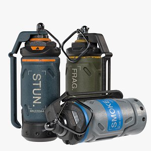 Sci Fi Grenade Concept