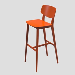 3d doll stool