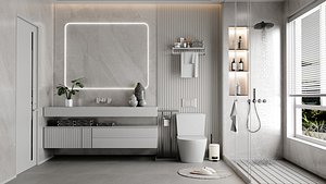 Modern Bathroom blender 3D