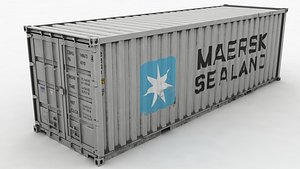 Freight Container Grey