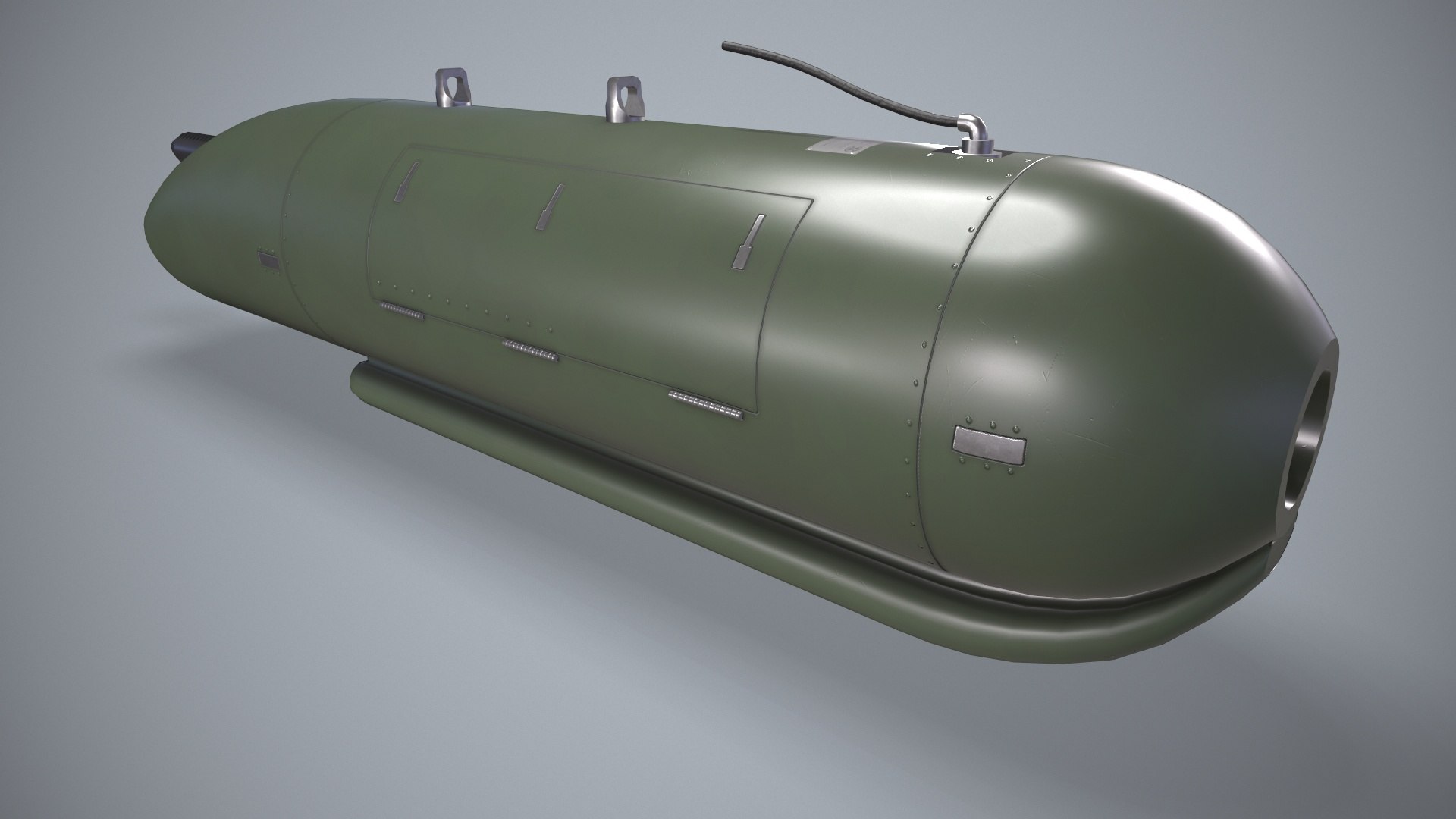FN Herstal HMP400LC Machine Gun Pod 3D Model - TurboSquid 2210833