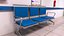 Krankenhausflur und Intensivstation