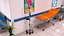 Krankenhausflur und Intensivstation