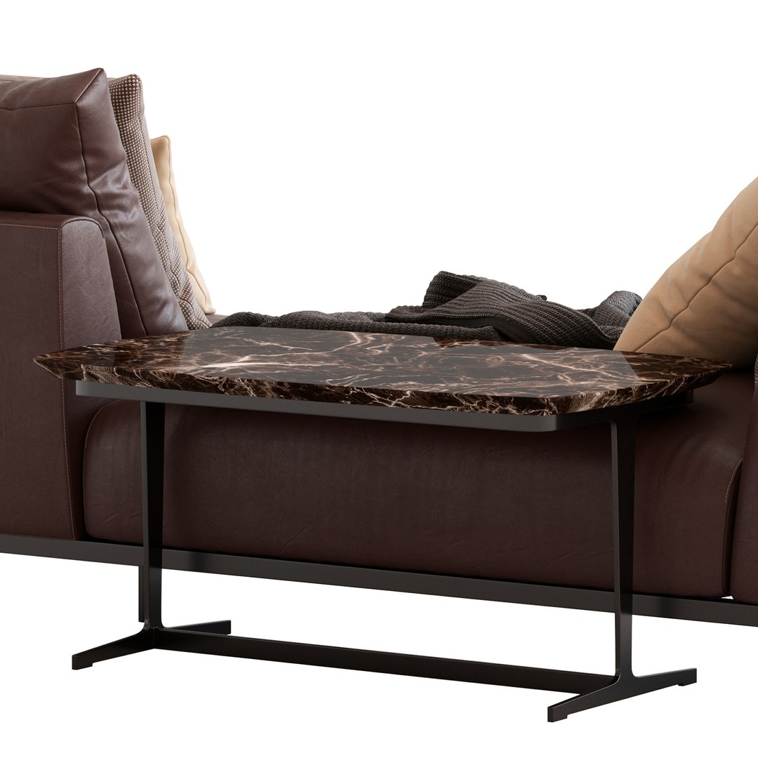 Flou Oliver Sofa Type4 3D Model - TurboSquid 2179044