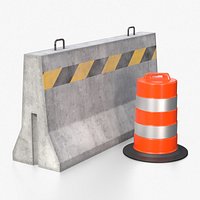 Urban Construction Duo - Street Props
