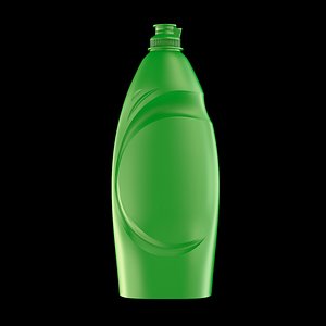 bottle detergent 3d model