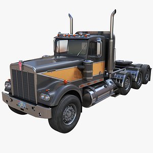 3D Kenworth W900A Heavy Haul Spec Tractor