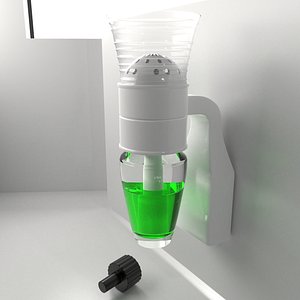 3D Fragrance Diffuser Plug with Bulb Half Liquid