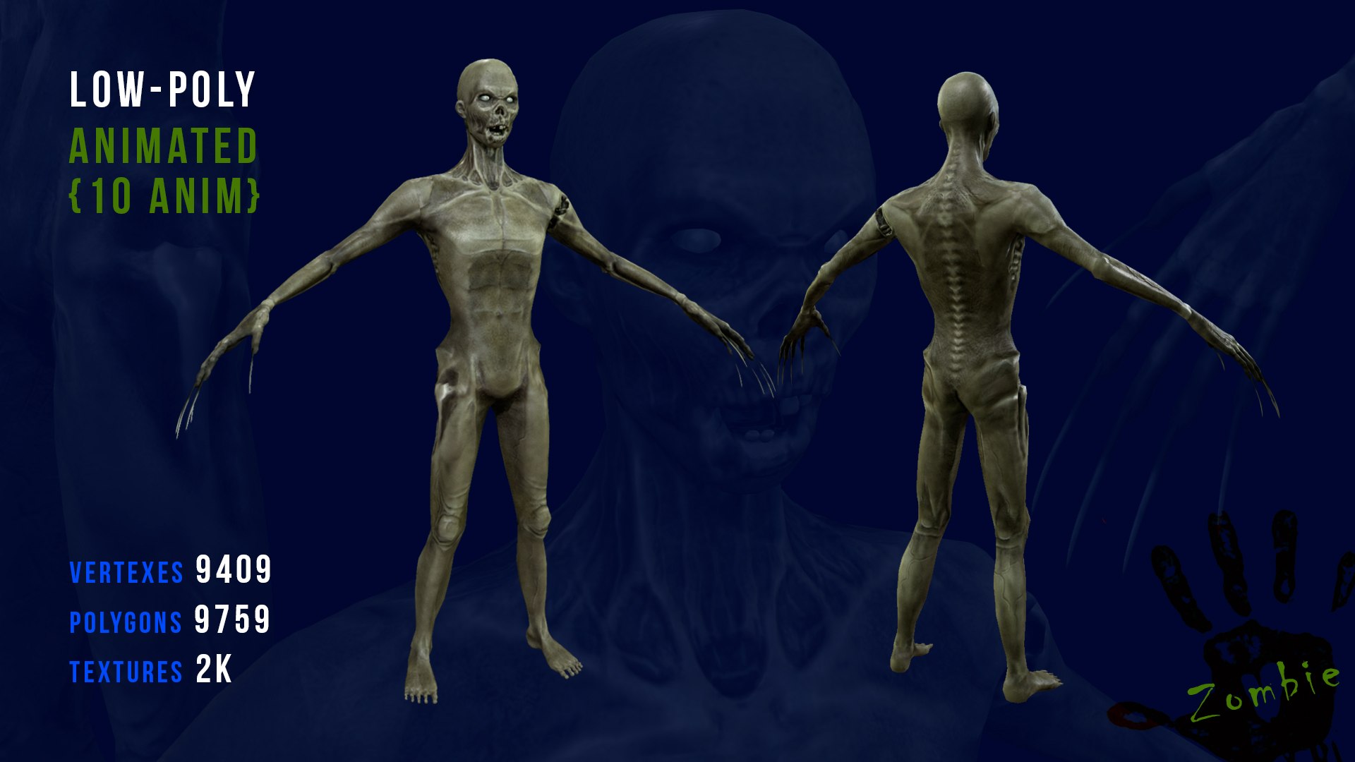 3D zombie animations https://p.turbosquid.com/ts-thumb/lZ/4WYxqw/Th7wOcvs/ico/jpg/1567020101/1920x1080/fit_q87/0c9842da68ad666484fd473c29805bc037c5fbd9/ico.jpg