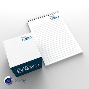 Note paper and spiral book