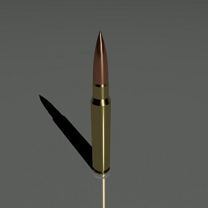 3d model cartridges 7 92 mm