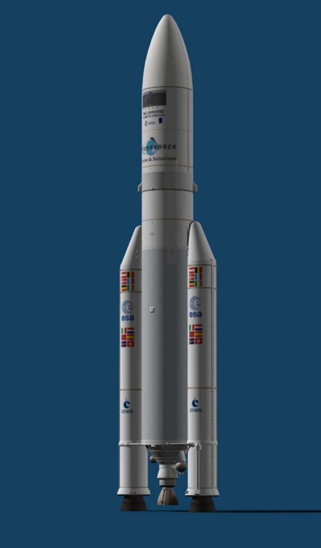 Ariane 5 Eca 3d Max