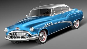 3d buick roadmaster riviera luxury