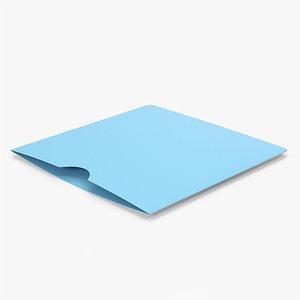 3D Blue DVD Pouch