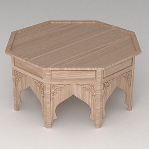 3d moroccan table