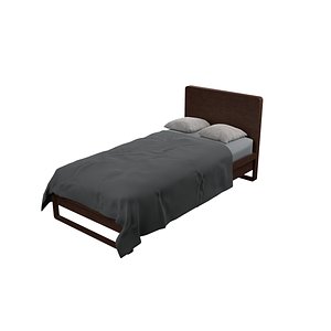 Simple double bed