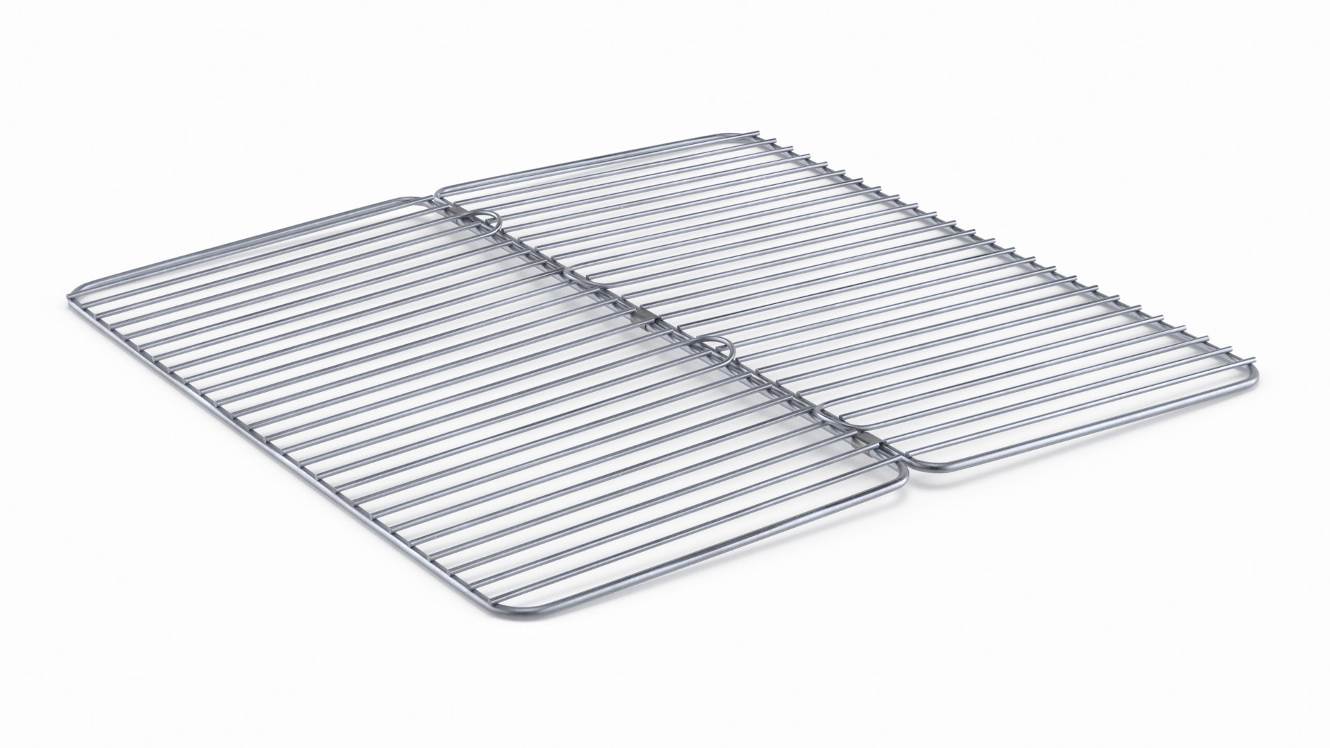 Metal Cooking Rack 3D model preview