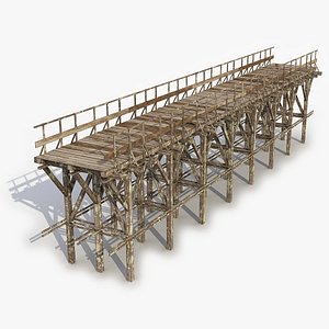 wooden bridge 3 max