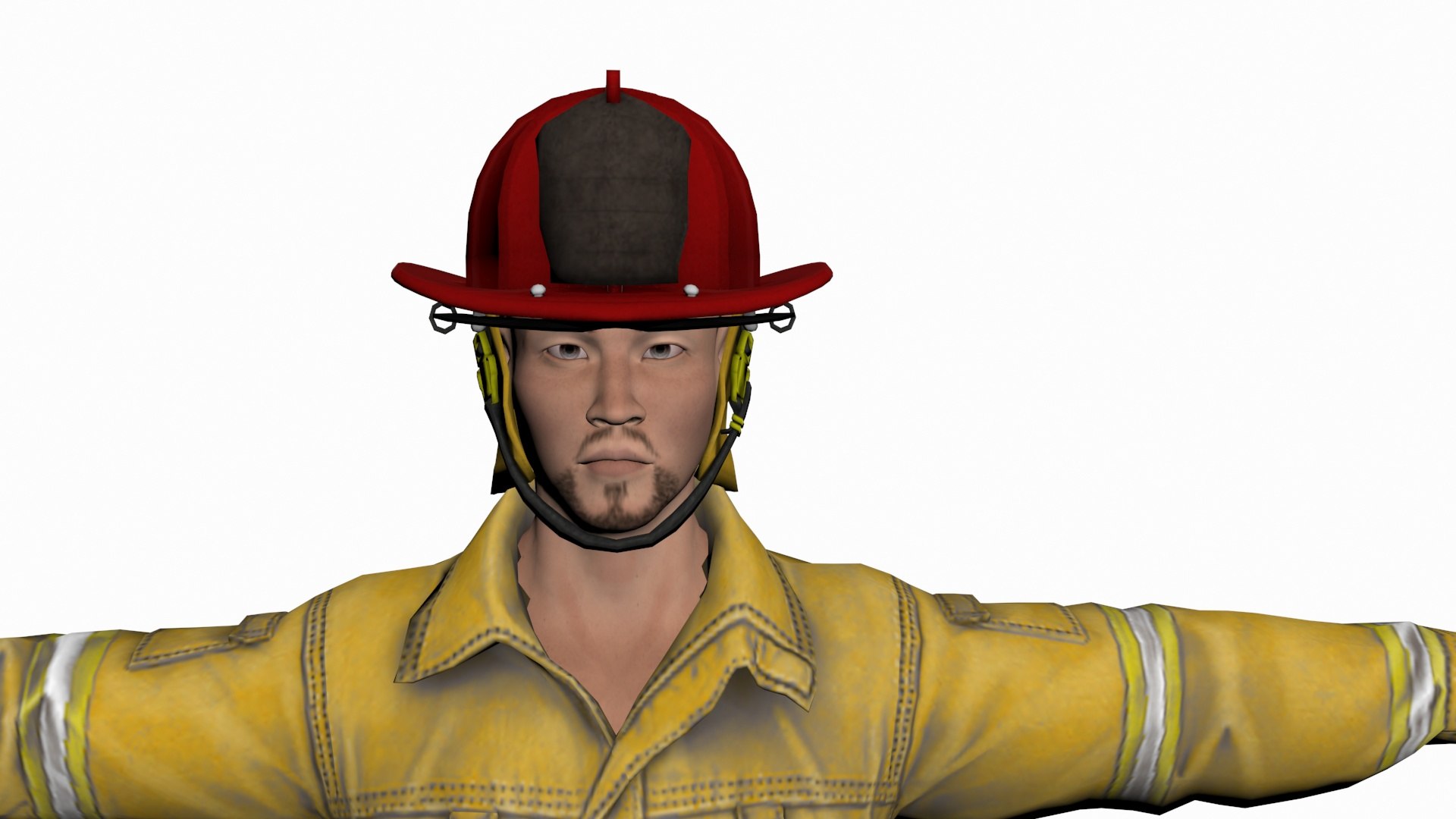 3D Fireman - Generic Model - TurboSquid 1949123