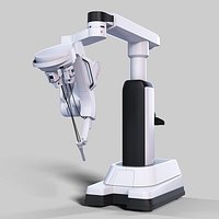 Surgical Robotic System da Vinci SP 3D model