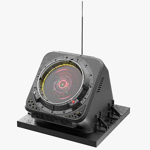 Circular Screen Control Sci Fi