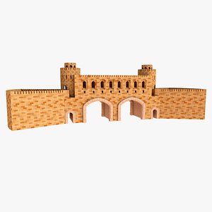 3D model muscat gate